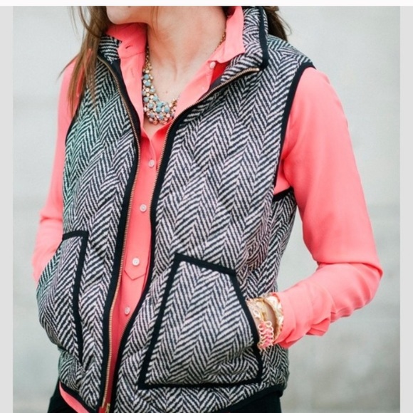J. Crew Jackets & Blazers - ❤️J.Crew Herringbone Vest❤️